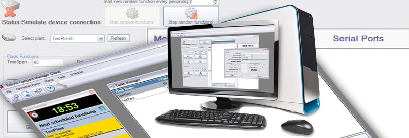 Communication with Televis Compact devices Solution ScreenShot